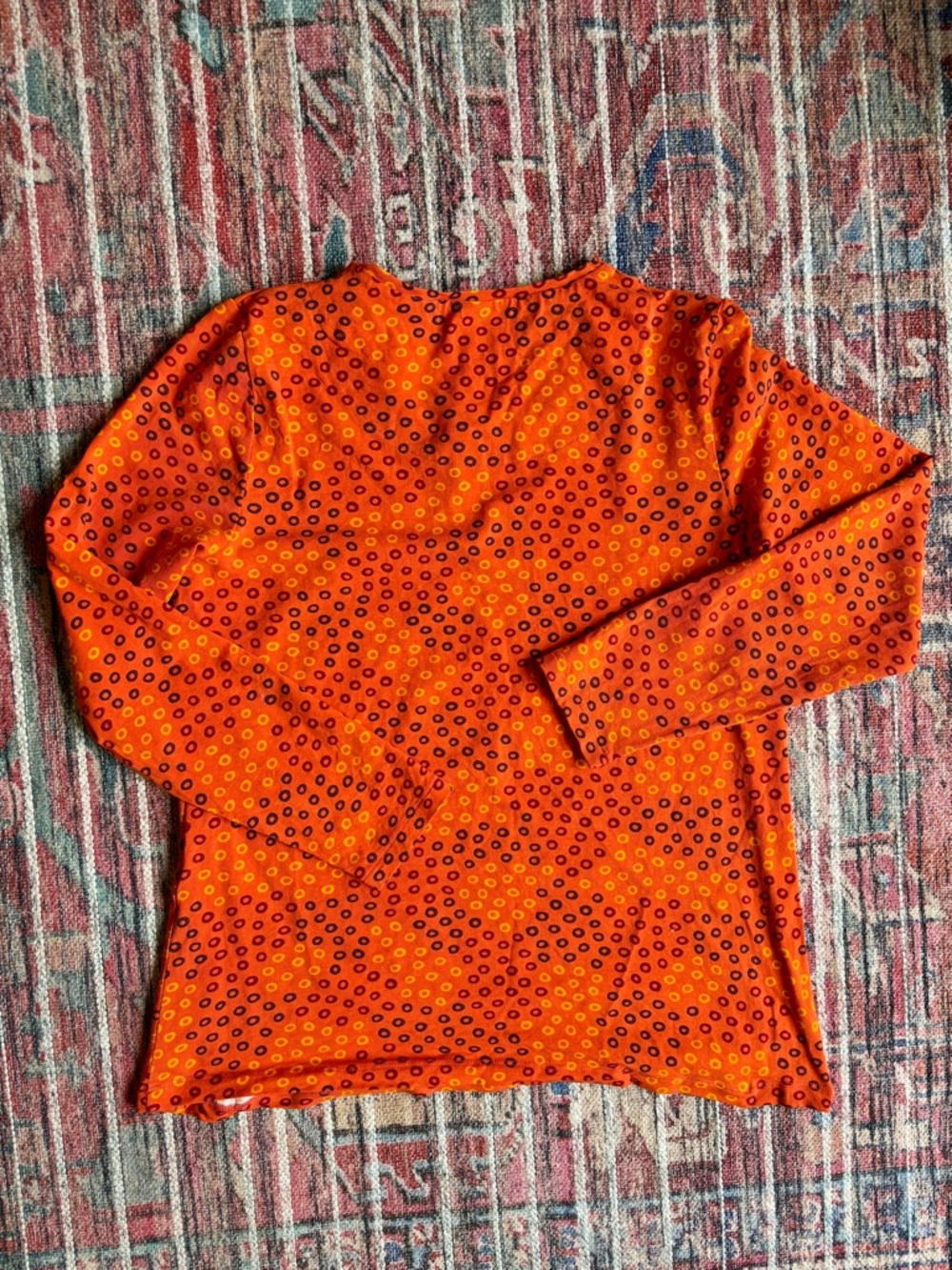 Gudrun Sjödén Medium Organic Cotton Long Sleeve T-Shirt - Picture 2 of 4